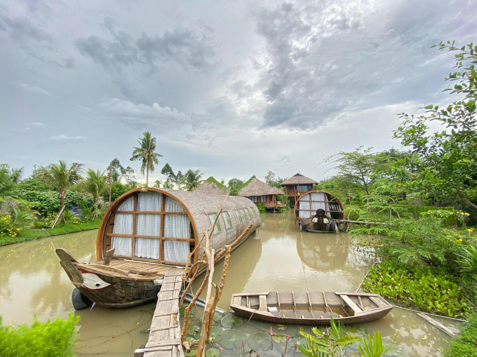 Mekong Silt Ecolodge Can Tho Eksteriør billede