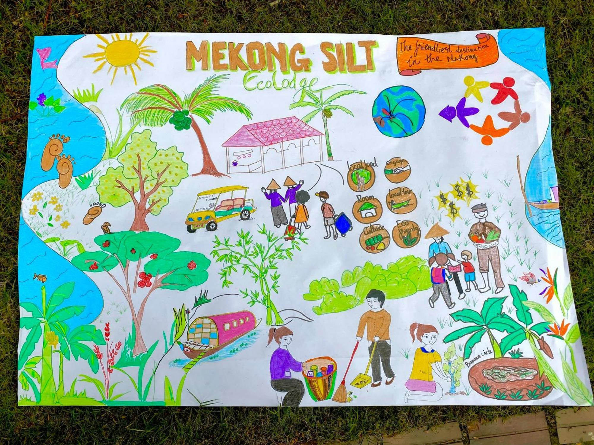 Mekong Silt Ecolodge Can Tho Eksteriør billede
